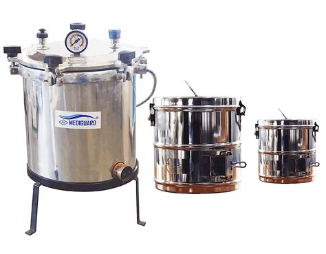 double bin autoclave|autoclave container with lid.